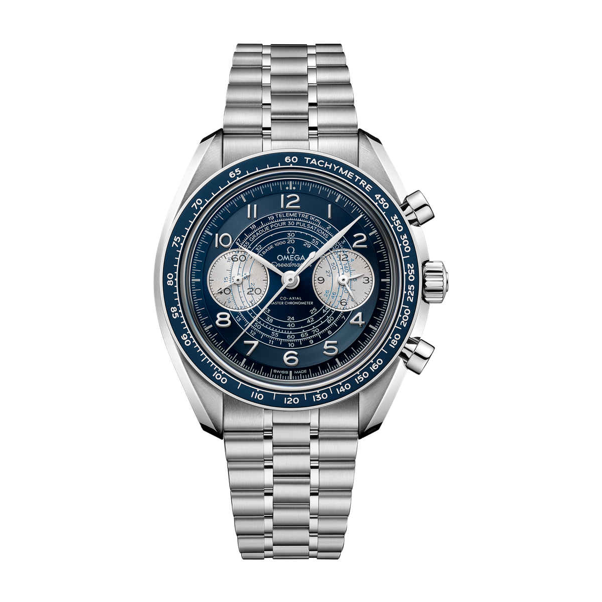 Omega Speedmaster Chronoscope Blue Steel 43mm