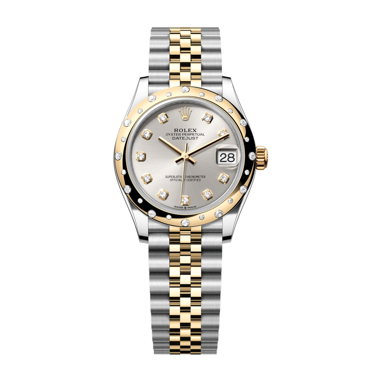 Rolex Datejust 31 Silver Two-Tone 31mm
