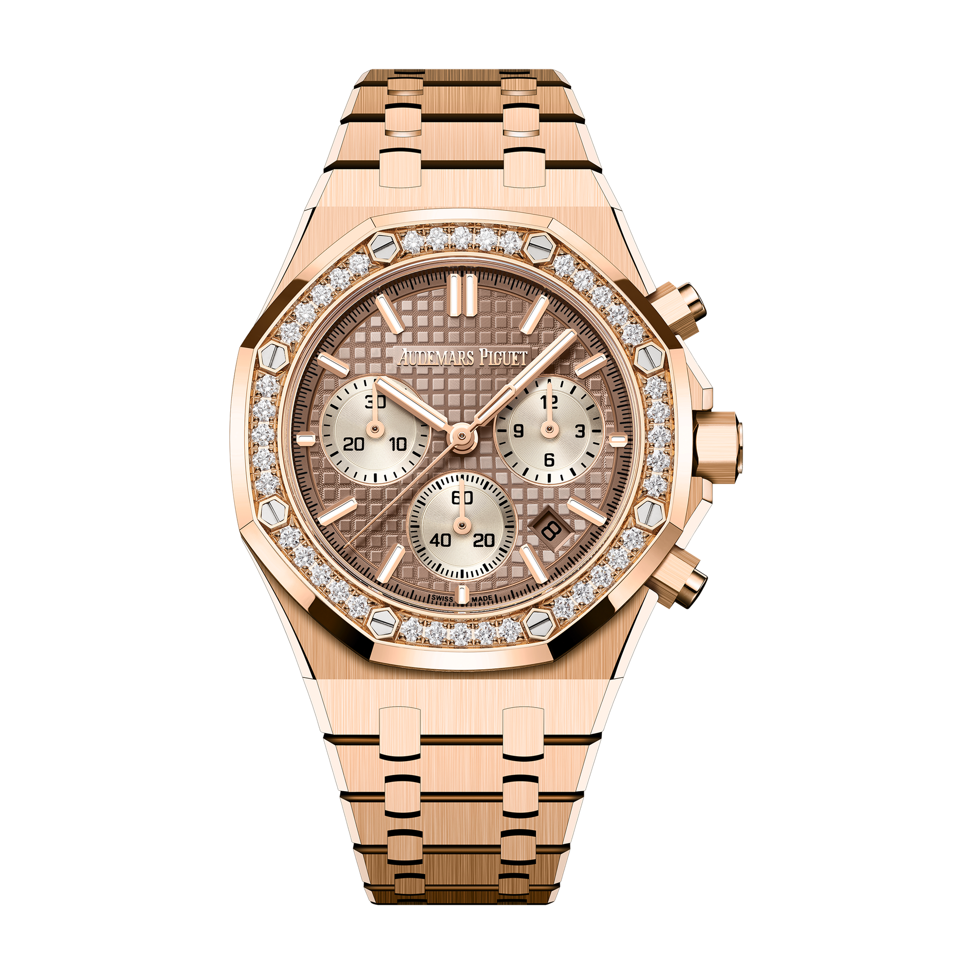 Audemars Piguet Royal Oak Selfwinding Chronograph Gold Rose Gold 38mm