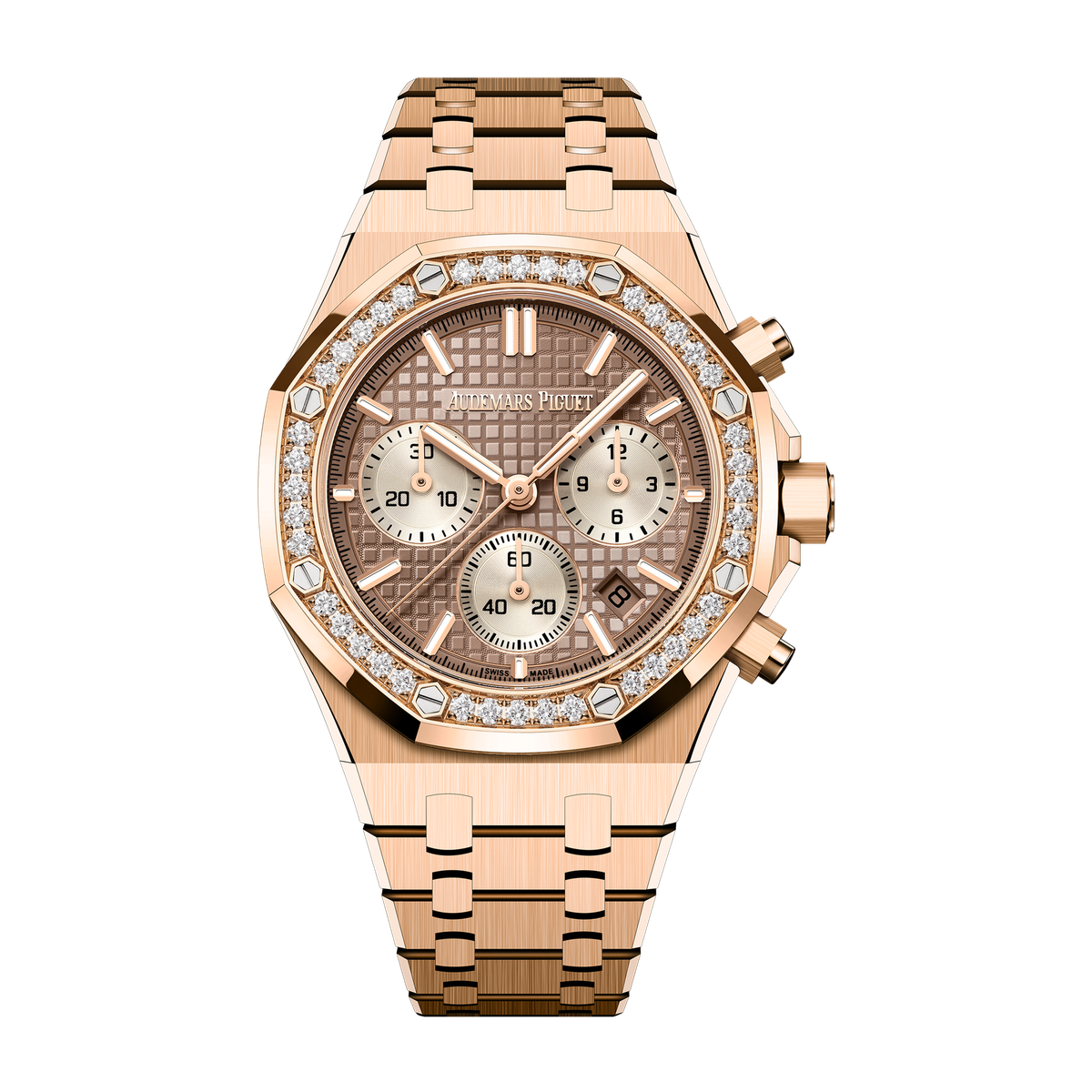 Audemars Piguet Royal Oak Selfwinding Chronograph Gold Rose Gold 38mm