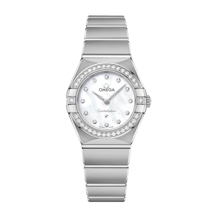 Omega Constellation White Steel 25mm