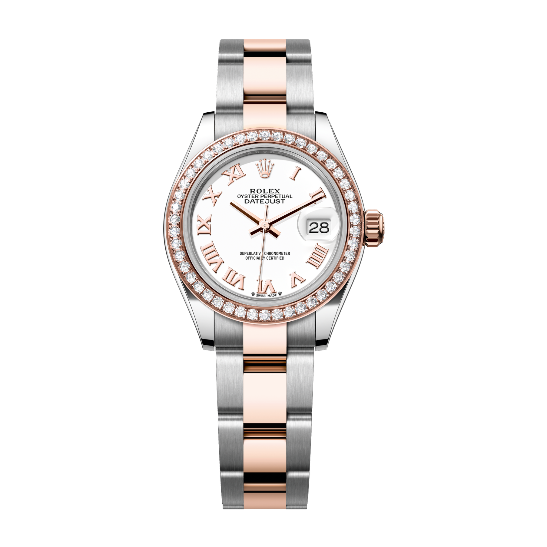 Rolex Lady-Datejust White Two-Tone 28mm