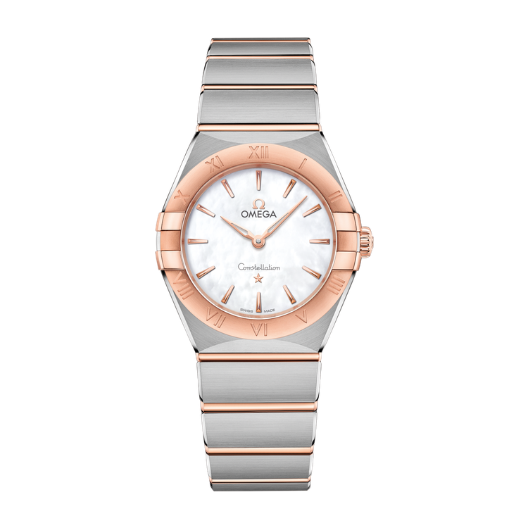 Omega Constellation White Two-Tone 28mm