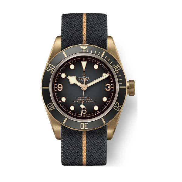 Tudor Black Bay Bronze Dark Grey Fabric 43mm