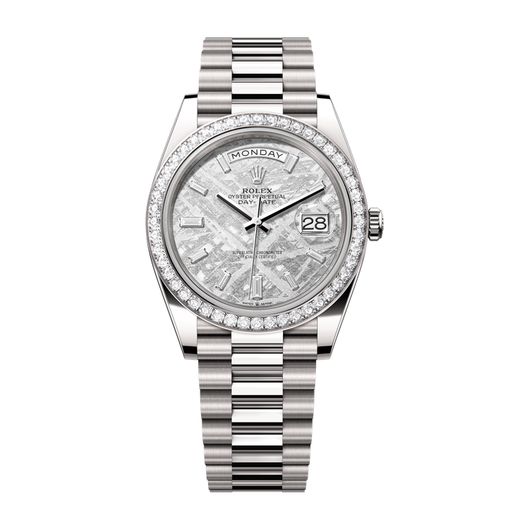 Rolex Day-Date 40 Meteorite White Gold 40mm