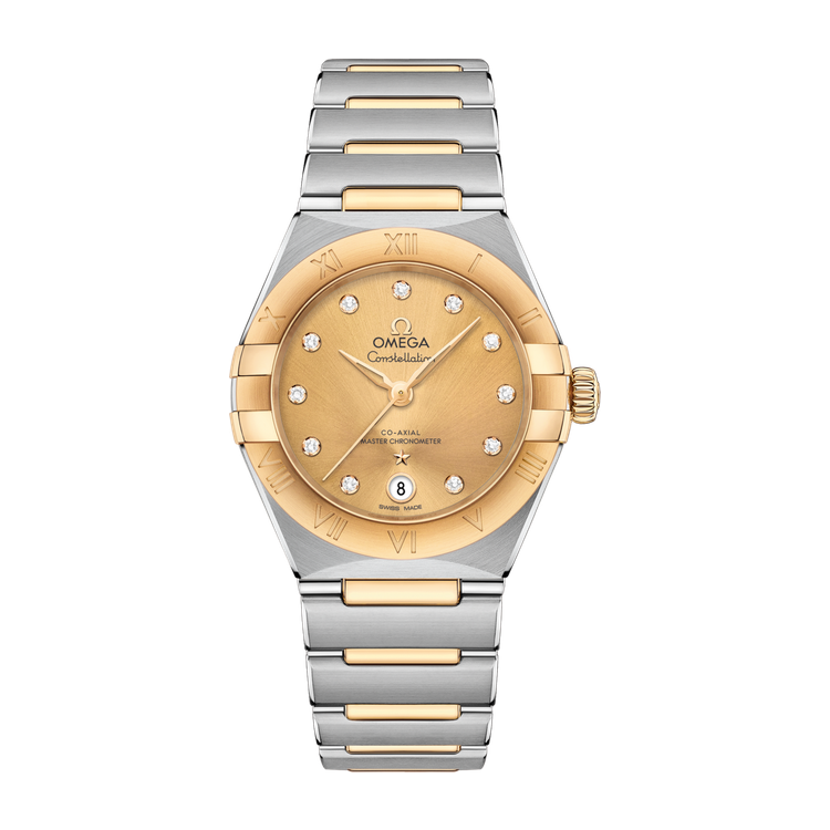 Omega Constellation Yellow Two-Tone 29mm