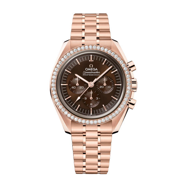 Omega Speedmaster Moonwatch Professional Brown Rose Gold 42mm
