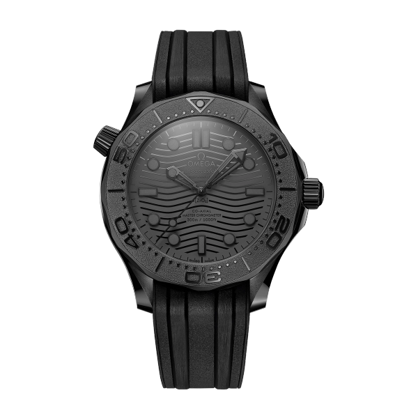 Omega "Black Black" Seamaster Diver 300M Ceramic Rubber 43.5mm