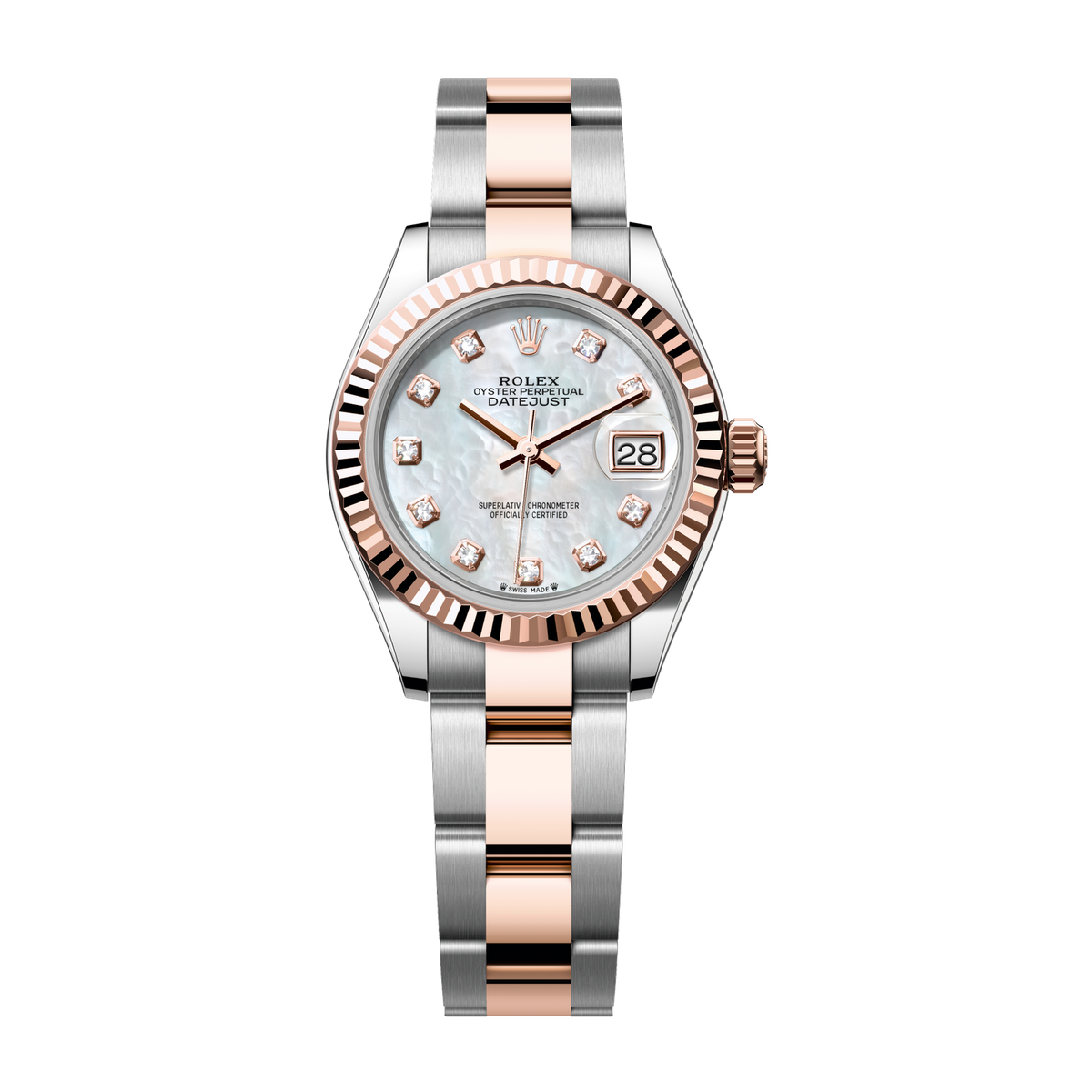 Rolex Lady-Datejust Mother of Pearl Two-Tone 28mm