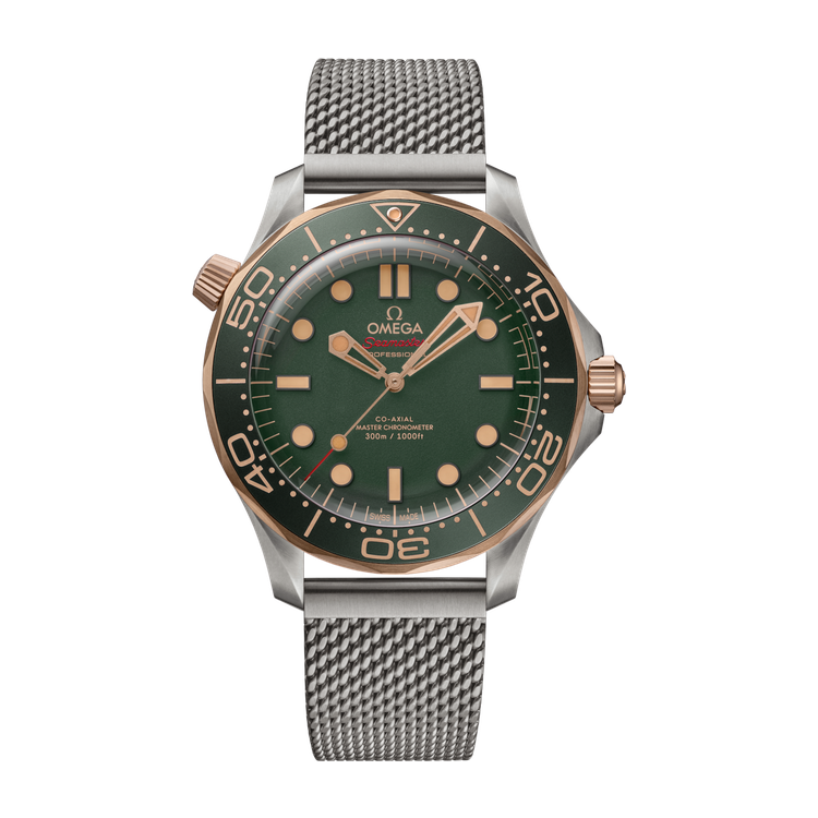 Omega Seamaster Diver 300M Green Two-Tone 42mm