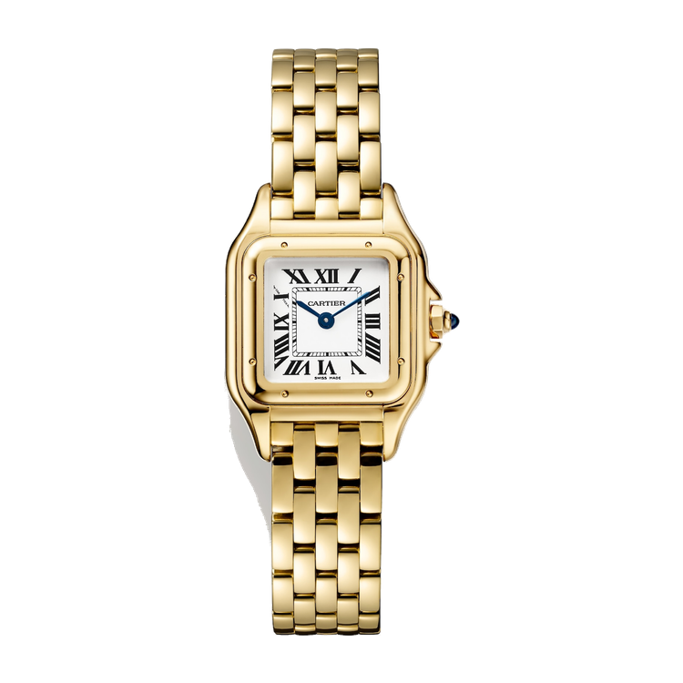 Cartier Panthère de Cartier Small Silver Yellow Gold 22mm