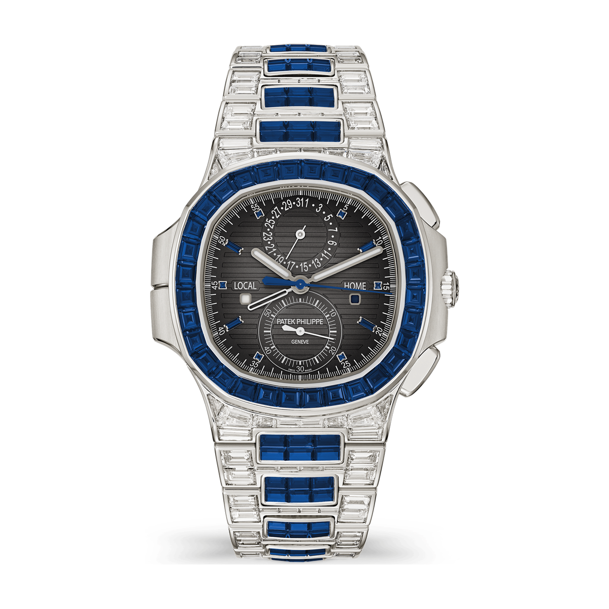 Patek Philippe Nautilus Dark Grey White Gold 40.5mm
