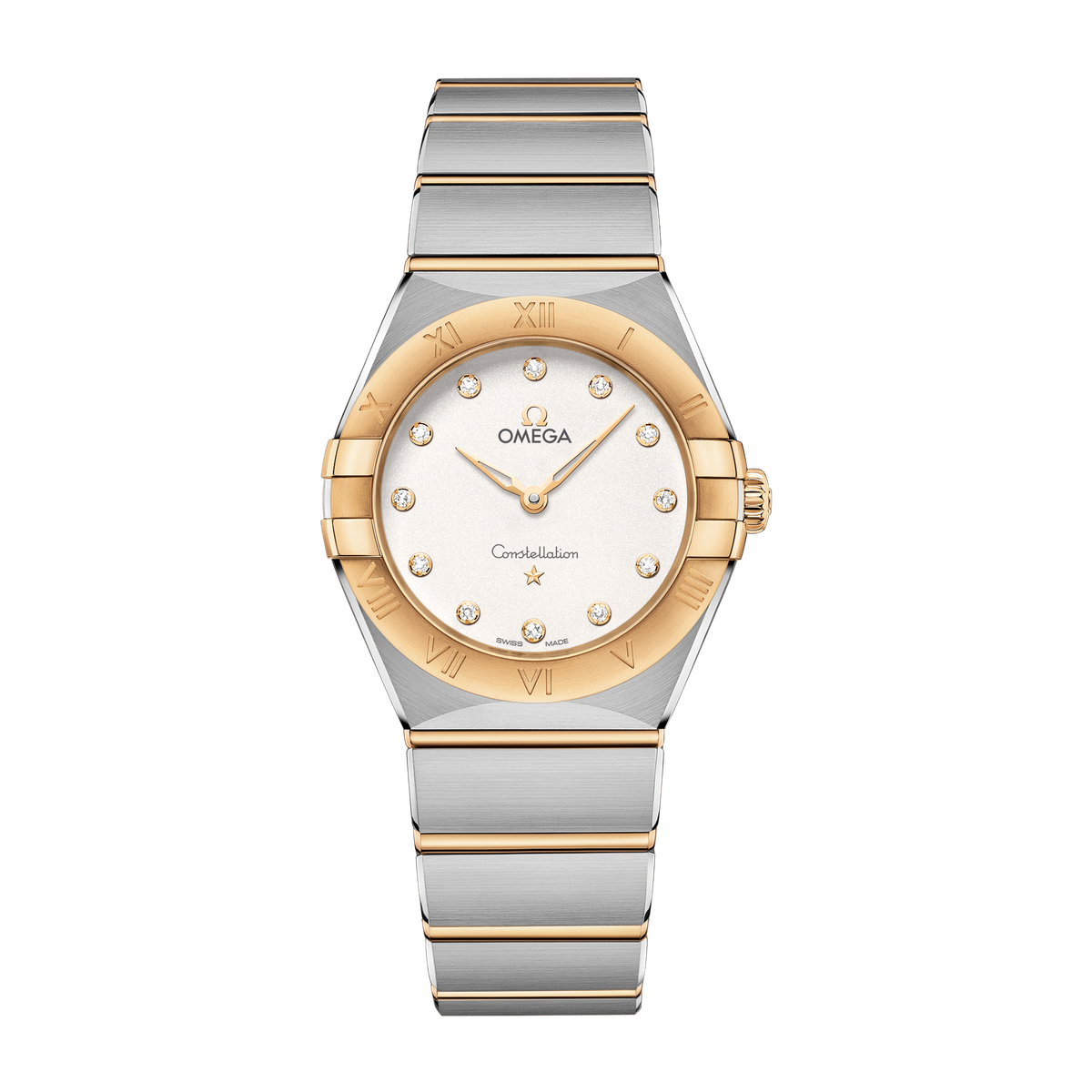 Omega Constellation Silver Two-Tone 28mm