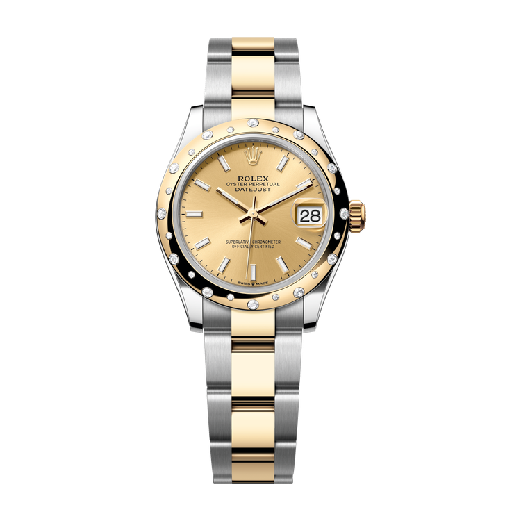 Rolex Datejust 31 Champagne Two-Tone 31mm