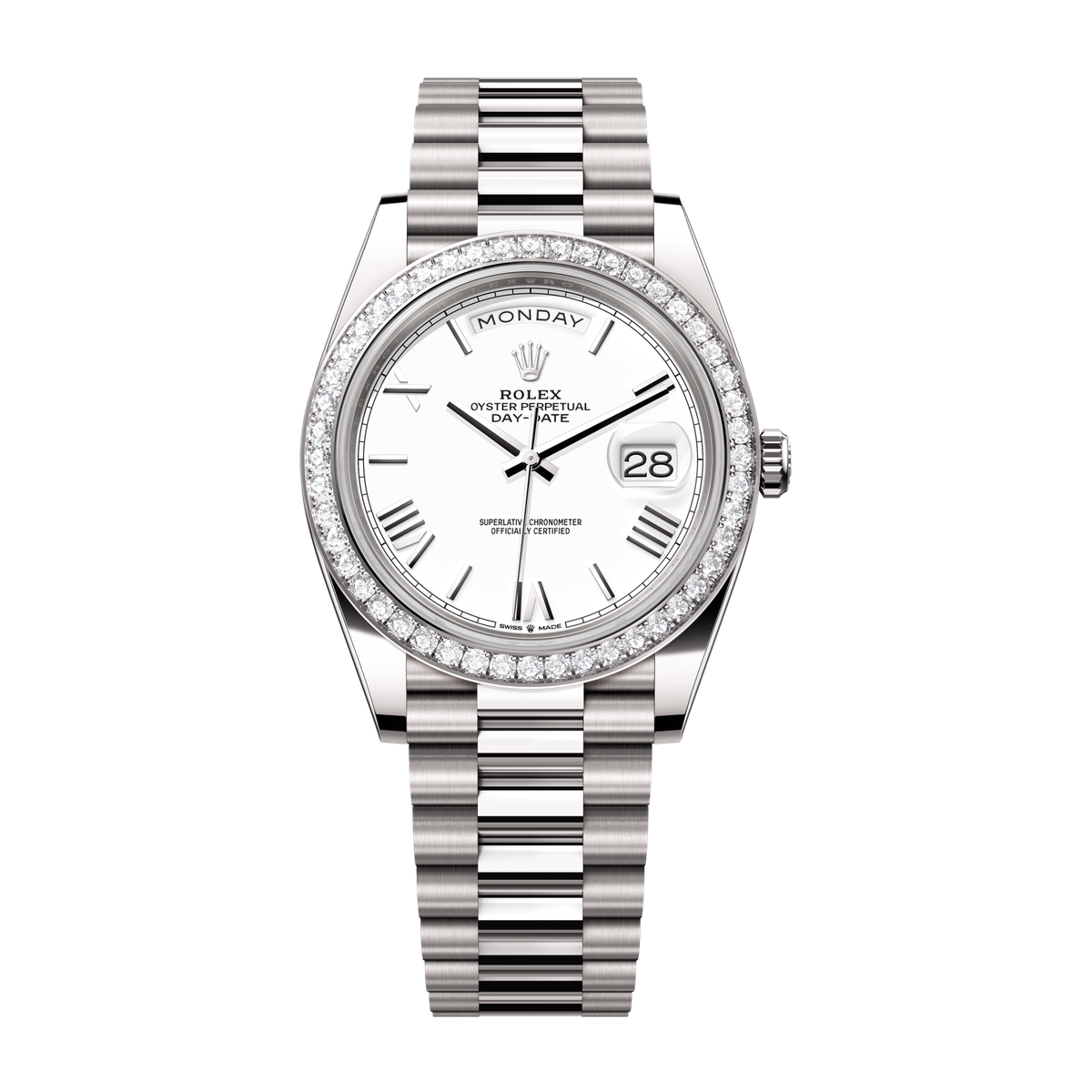 Rolex Day-Date 40 White Gold 40mm