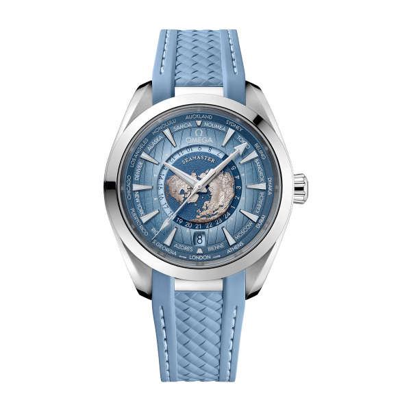 Omega Seamaster Aqua Terra 150M Blue Steel Rubber 43mm