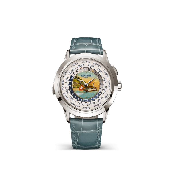 Patek Philippe Grand Complications Brown White Gold Alligator Leather 40.2mm