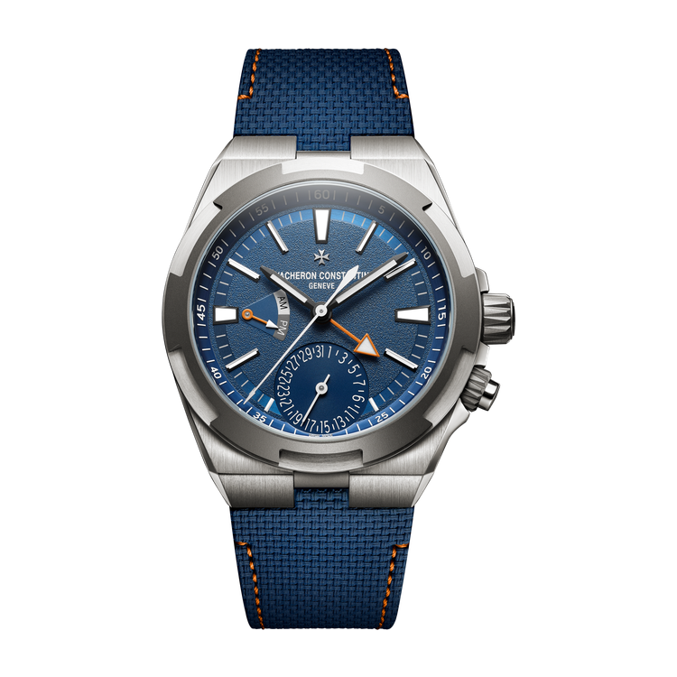 Vacheron Constantin Overseas Dual Time Blue Titanium 41mm