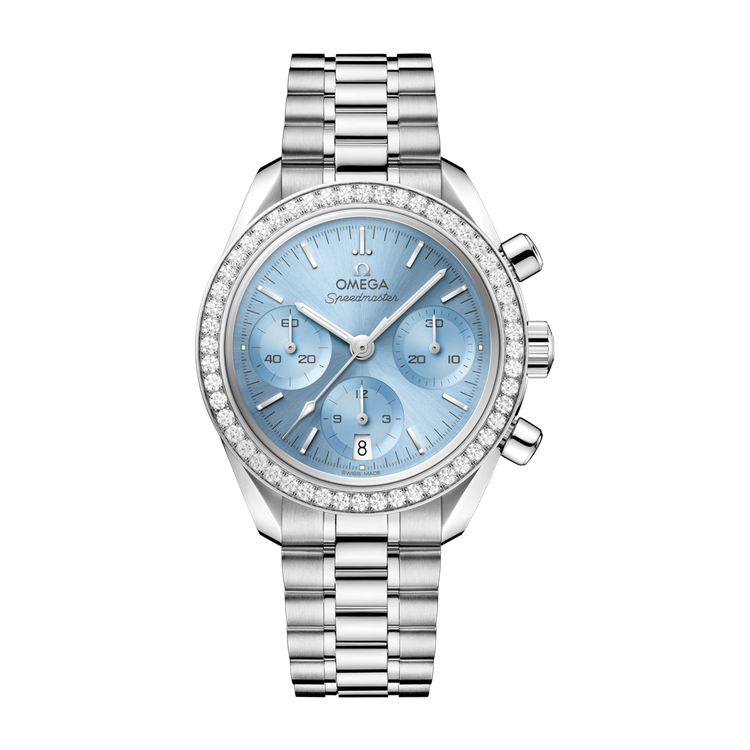 Omega Speedmaster 38 Blue Steel 38mm