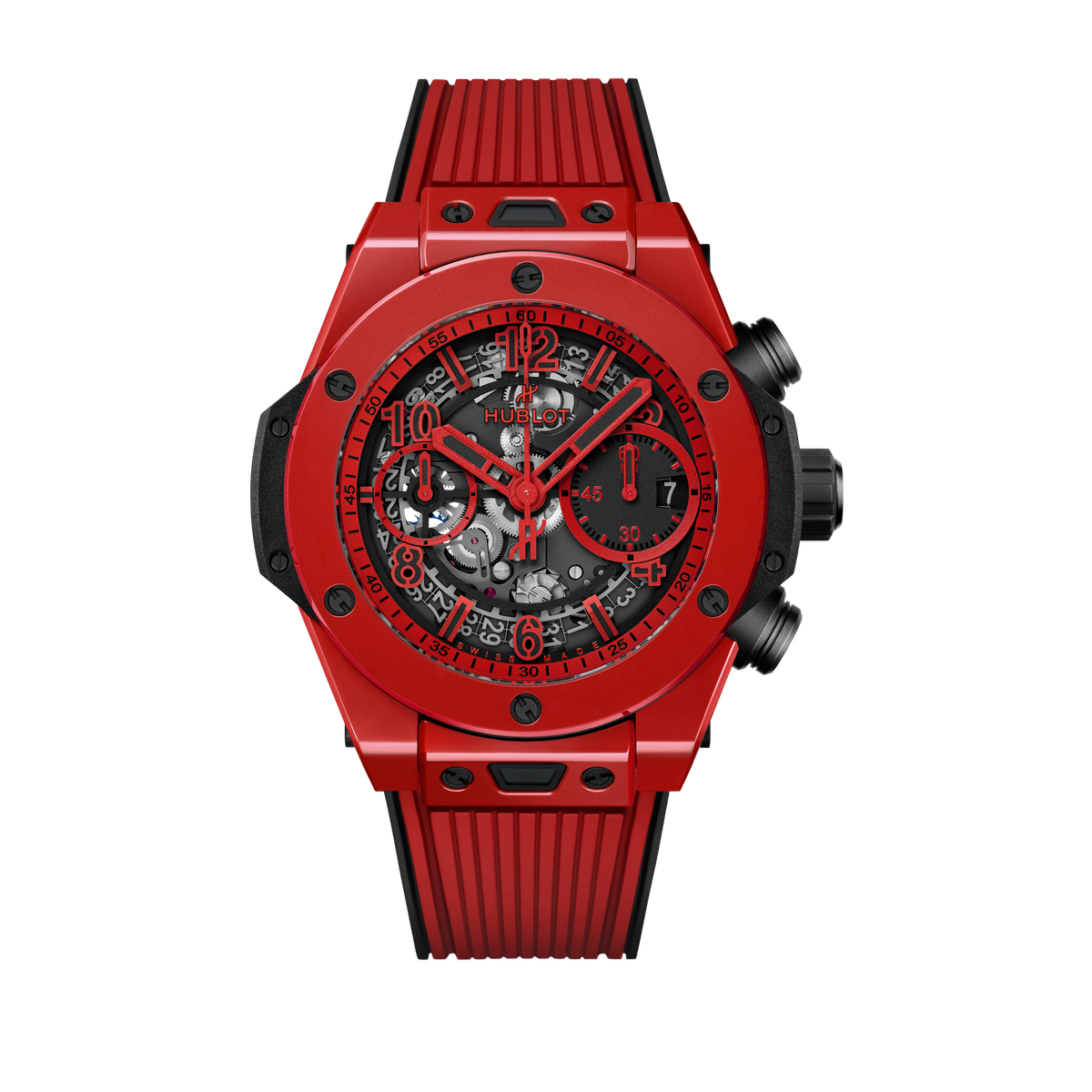 Hublot Big Bang Unico Red Ceramic Rubber 42mm
