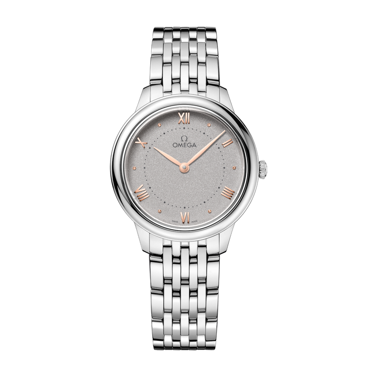 Omega De Ville Prestige Grey Steel 30mm