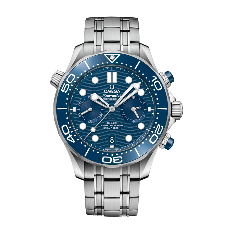 Omega Seamaster Diver 300M Blue Steel 44mm