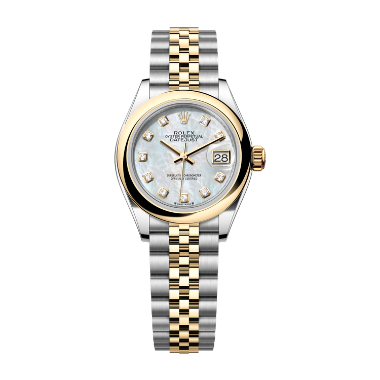 Rolex Lady-Datejust Mother of Pearl Two-Tone 28mm