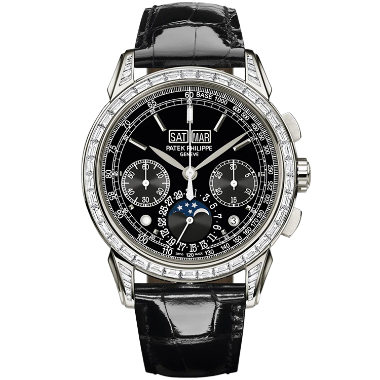 Patek Philippe Grand Complications Black Platinum Leather 41mm