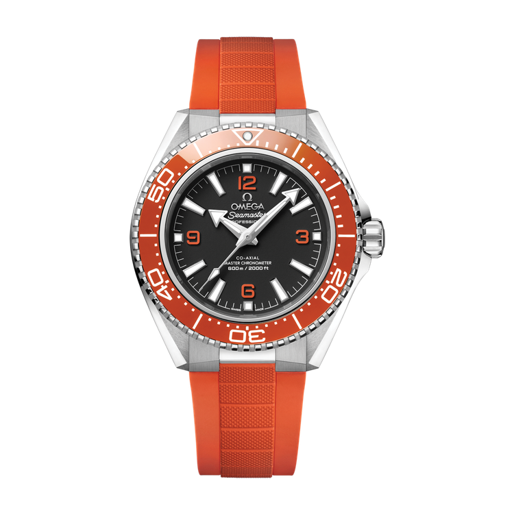 Omega Seamaster Planet Ocean 600M Black Steel Rubber 42mm
