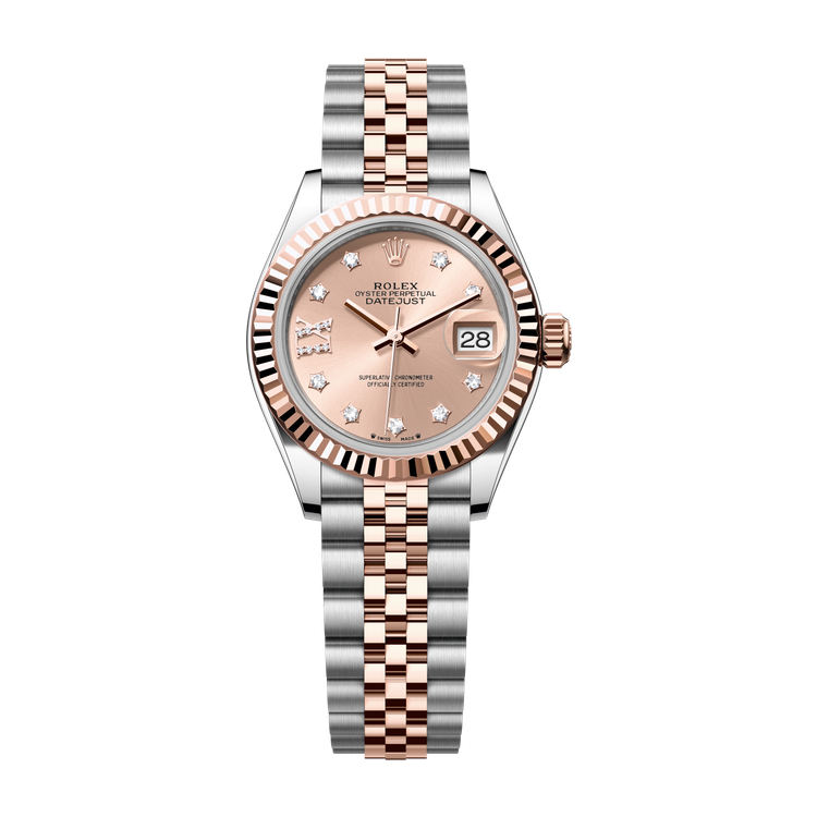 Rolex Lady-Datejust Rose Gold Two-Tone 28mm