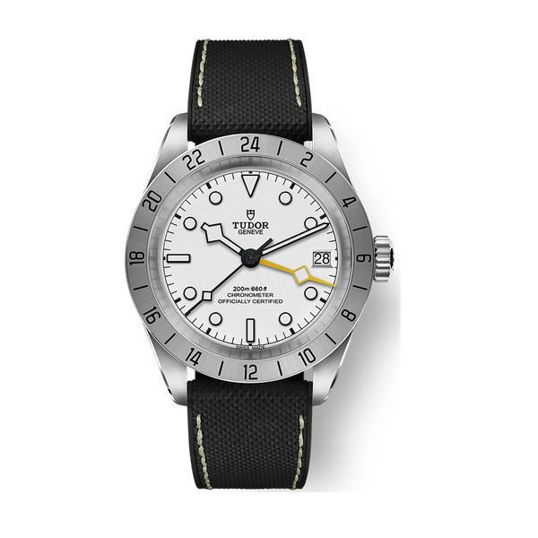 Tudor Black Bay Pro White Steel Leather 39mm