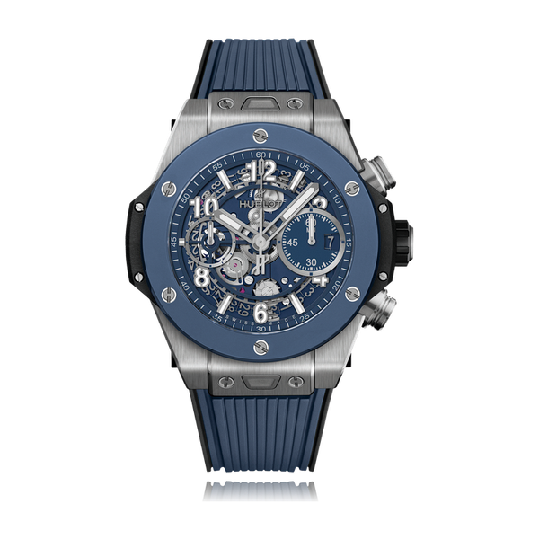 Hublot Big Bang Unico Blue Titanium Rubber 42mm