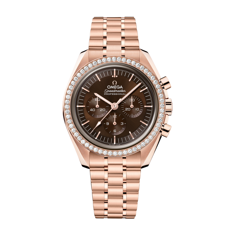 Omega Speedmaster Moonwatch Professional Brown Rose Gold 42mm