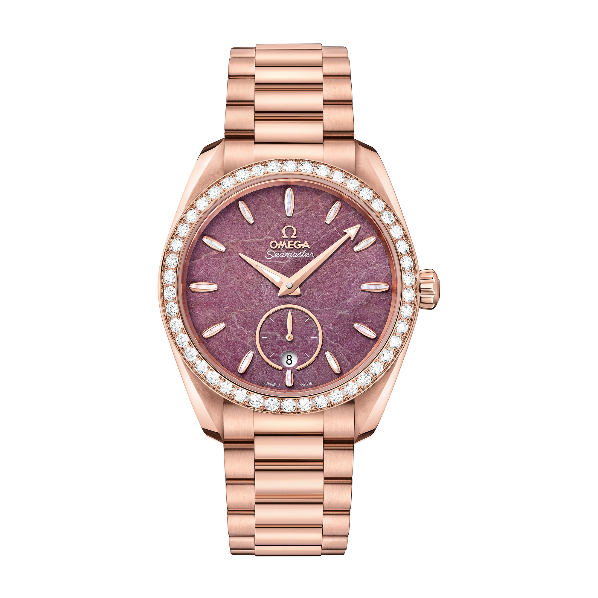 Omega Seamaster Aqua Terra 150M Purple Rose Gold 38mm