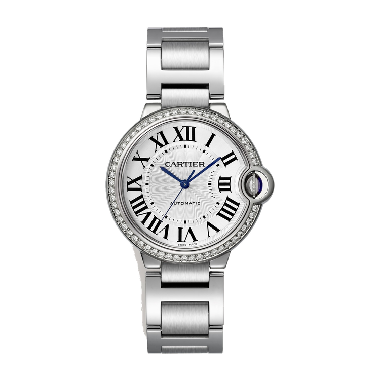 Cartier Ballon Bleu 36 mm Silver Steel 36mm