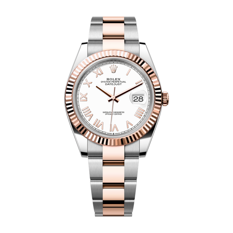 Rolex Datejust 41 White Two-Tone 41mm