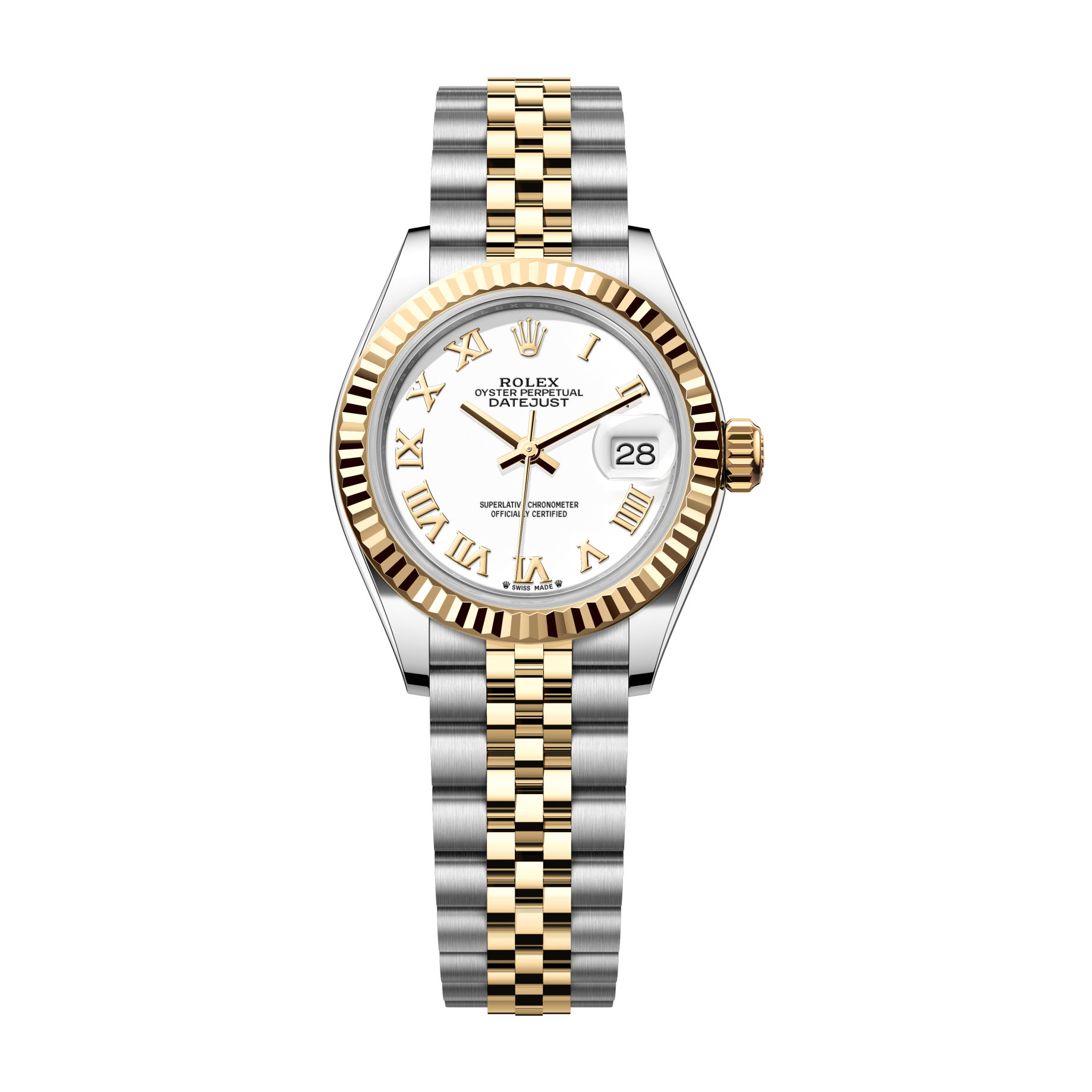 Rolex Lady-Datejust White Two-Tone 28mm