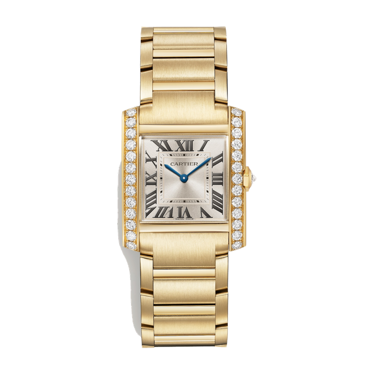 Cartier Tank Française Gold Yellow Gold 27mm