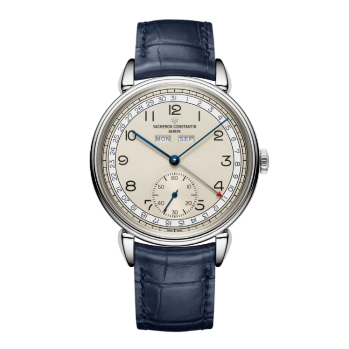 Vacheron Constantin Historiques Grey Alligator Leather 40mm