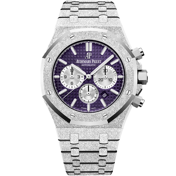 Audemars Piguet Royal Oak Chronograph Purple White Gold 41mm