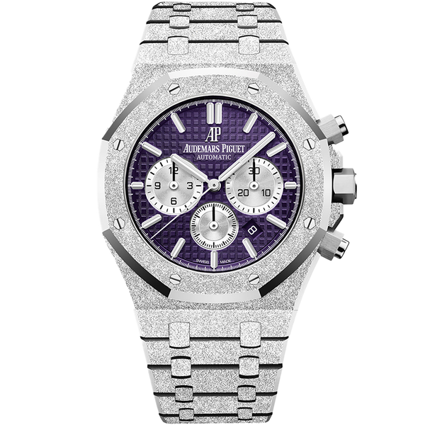 Audemars Piguet Royal Oak Chronograph Purple White Gold 41mm