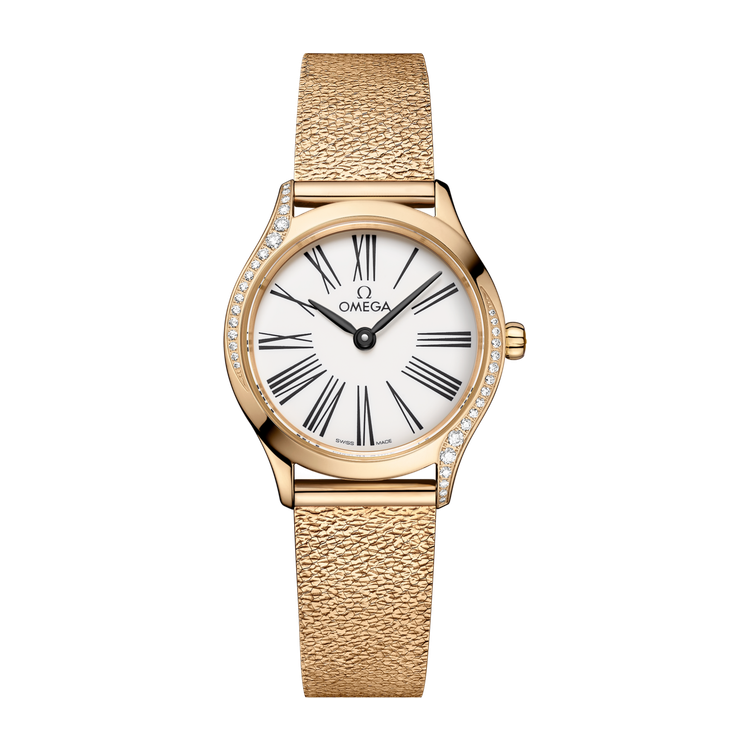Omega De Ville Mini Trésor White Yellow Gold 26mm