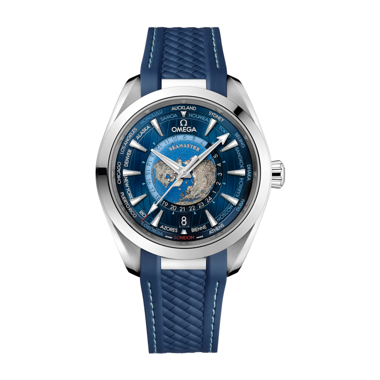 Omega Seamaster Aqua Terra 150M Blue Steel Rubber 43mm