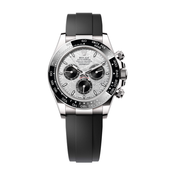 Rolex Cosmograph Daytona Meteorite White Gold Rubber 40mm