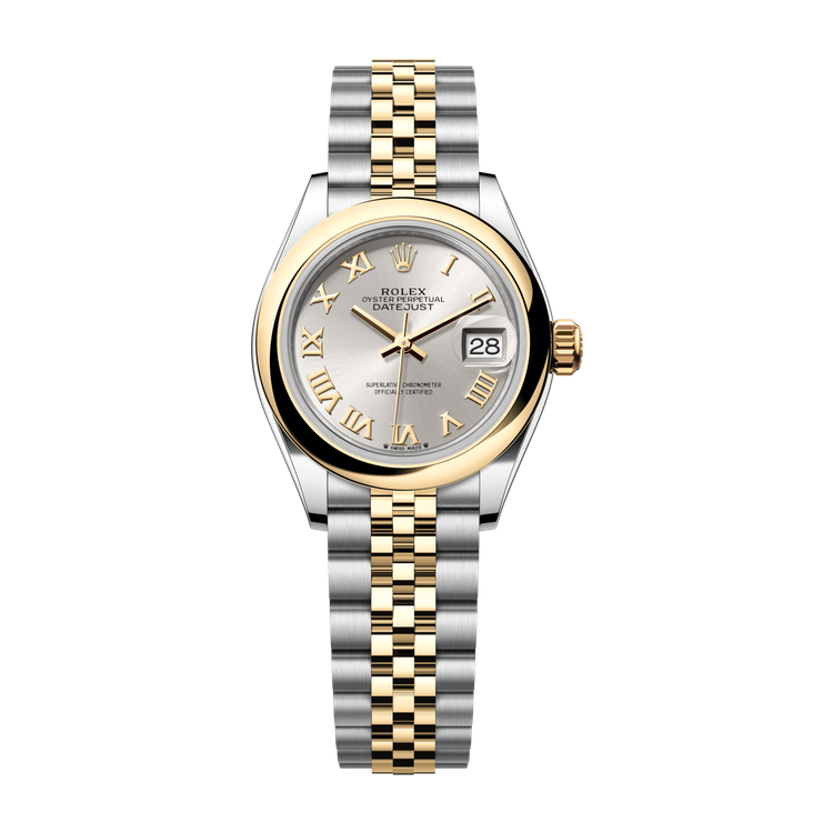Rolex Lady-Datejust Silver Two-Tone 28mm