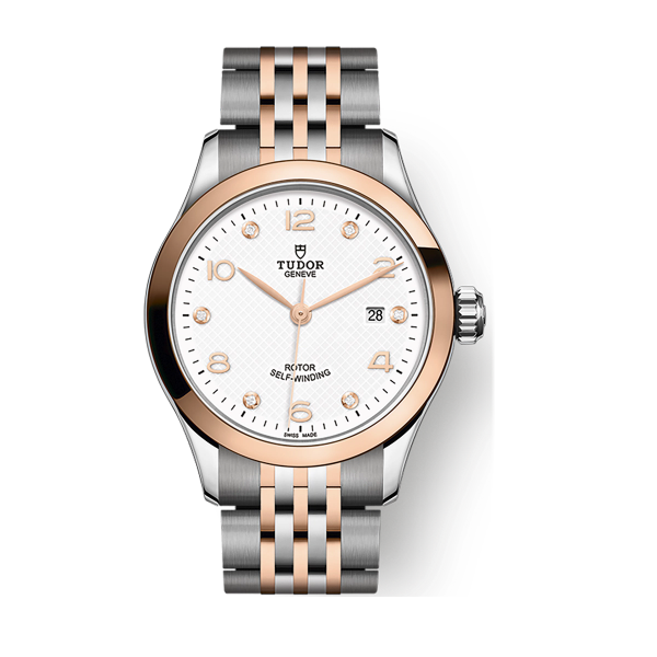 Tudor 1926 28 White Two-Tone 28mm