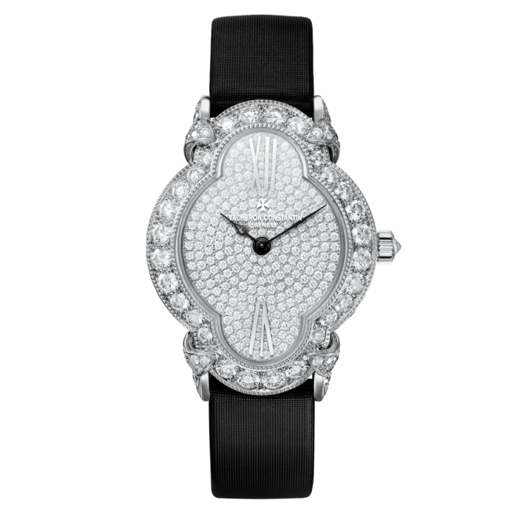 Vacheron Constantin Heures Créatives Diamond Pave Satin 26.5mm