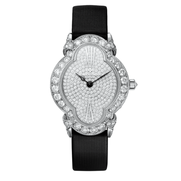 Vacheron Constantin Heures Créatives Diamond Pave Satin 26.5mm