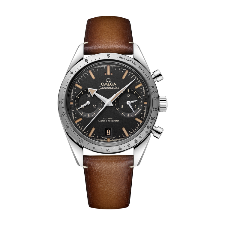 Omega Speedmaster '57 Black Steel Leather 40.5mm