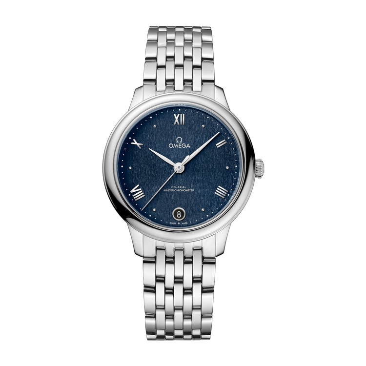Omega De Ville Prestige Blue Steel 34mm